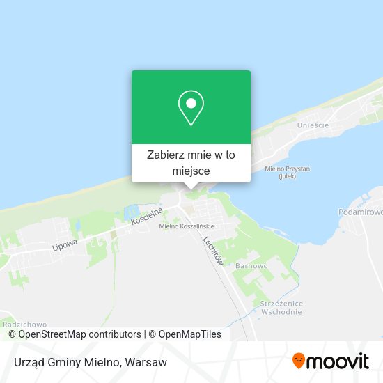 Mapa Urząd Gminy Mielno