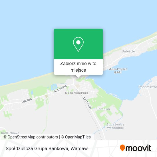 Mapa Spółdzielcza Grupa Bankowa