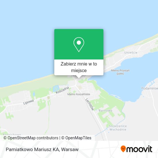 Mapa Pamiatkowo Mariusz KA