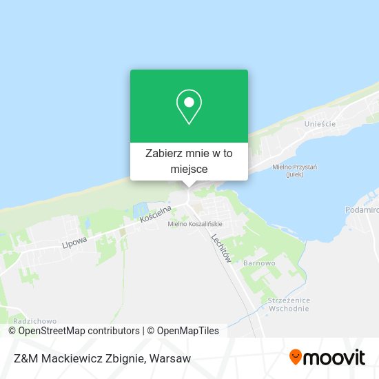 Mapa Z&M Mackiewicz Zbignie