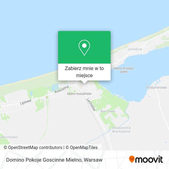 Mapa Domino Pokoje Goscinne Mielno