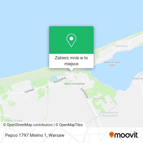 Mapa Pepco 1797 Mielno 1