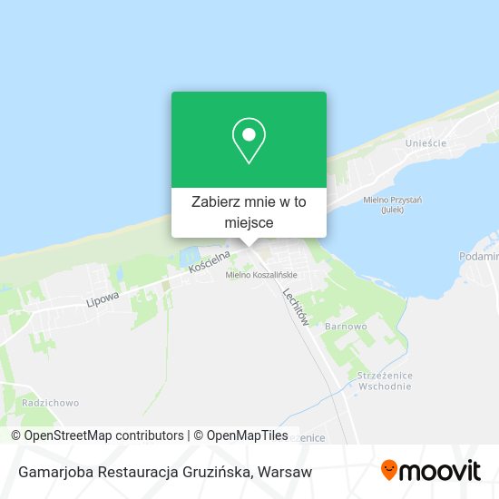 Mapa Gamarjoba Restauracja Gruzińska