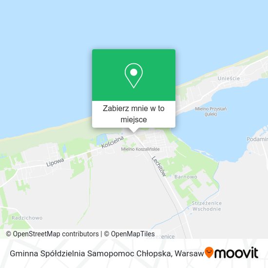 Mapa Gminna Spółdzielnia Samopomoc Chłopska