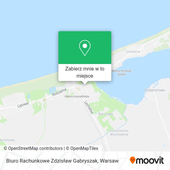 Mapa Biuro Rachunkowe Zdzisław Gabryszak