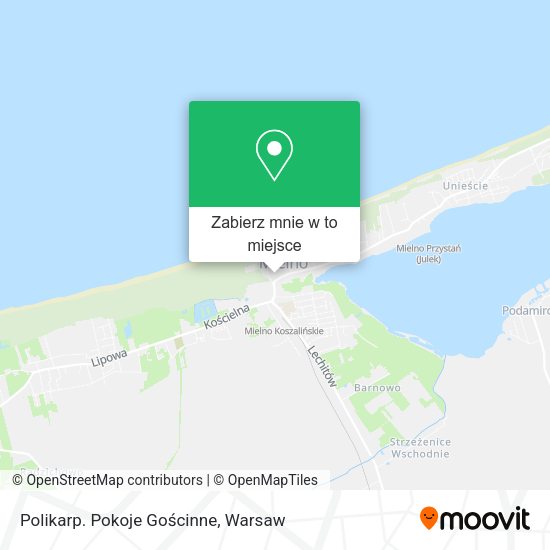 Mapa Polikarp. Pokoje Gościnne