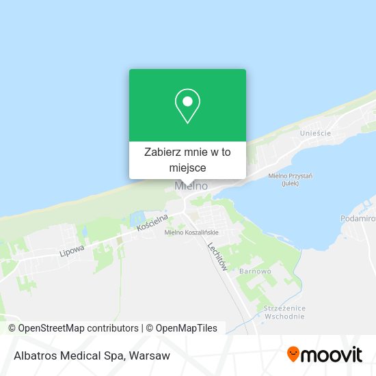 Mapa Albatros Medical Spa