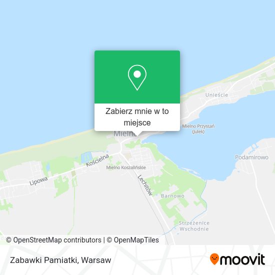 Mapa Zabawki Pamiatki