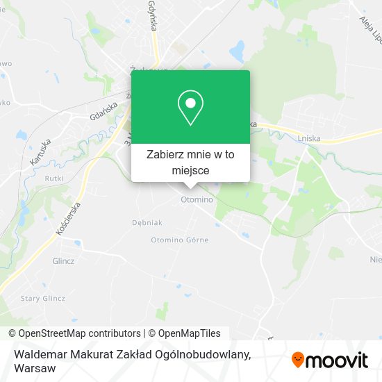 Mapa Waldemar Makurat Zakład Ogólnobudowlany