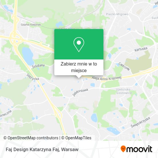 Mapa Faj Design Katarzyna Faj