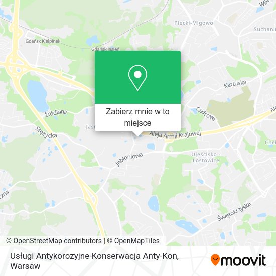 Mapa Usługi Antykorozyjne-Konserwacja Anty-Kon