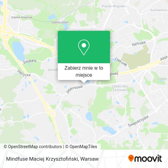 Mapa Mindfuse Maciej Krzysztofiński