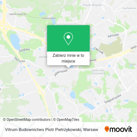 Mapa Vitrum Budownictwo Piotr Pietrzykowski