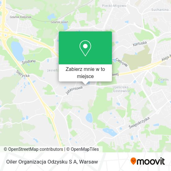 Mapa Oiler Organizacja Odzysku S A