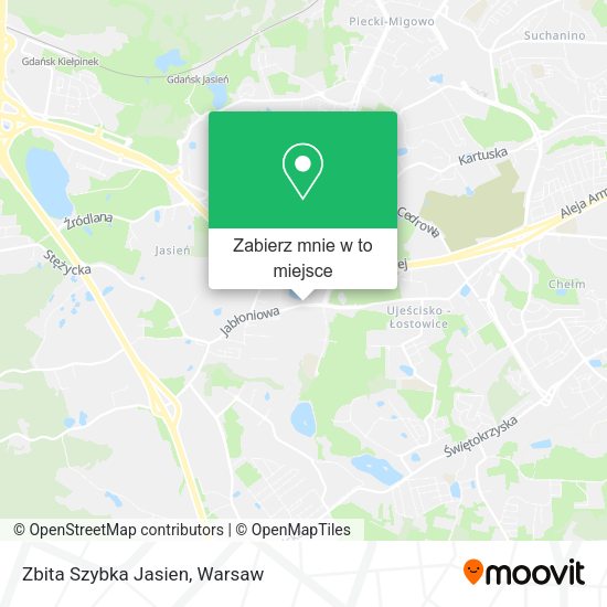 Mapa Zbita Szybka Jasien