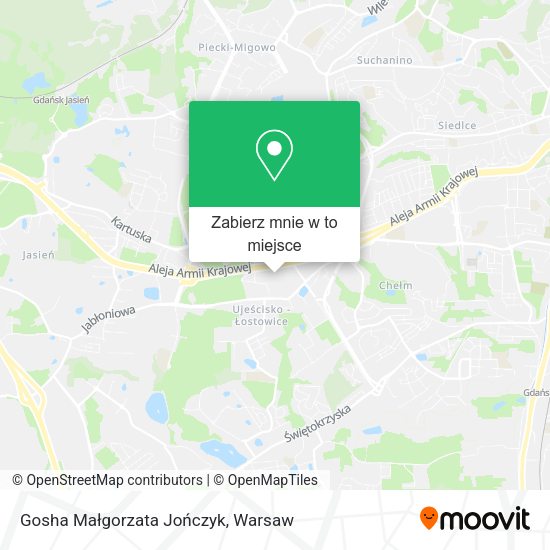 Mapa Gosha Małgorzata Jończyk