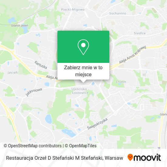 Mapa Restauracja Orzeł D Stefański M Stefański