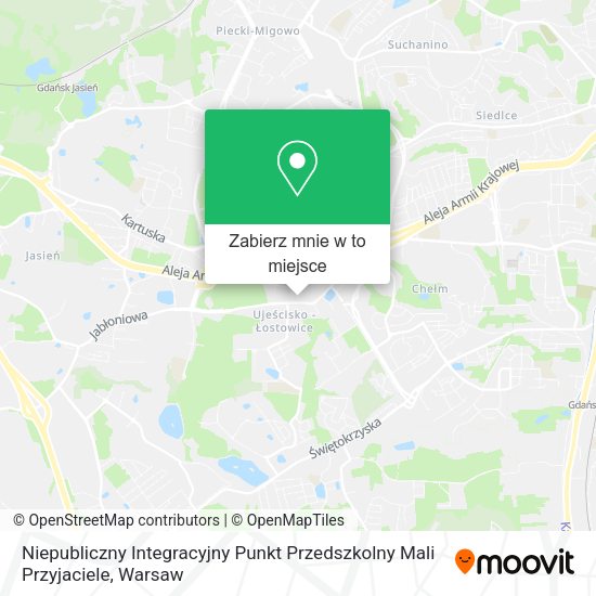 Mapa Niepubliczny Integracyjny Punkt Przedszkolny Mali Przyjaciele