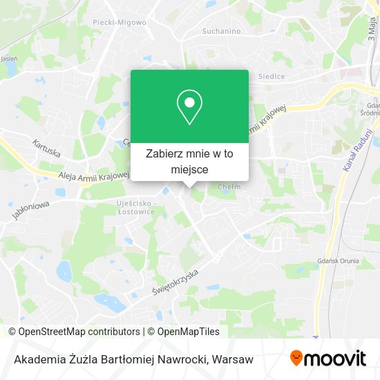 Mapa Akademia Żużla Bartłomiej Nawrocki