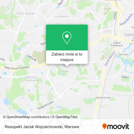 Mapa Reaspekt Jacek Wojciechowski