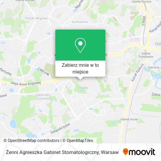 Mapa Żenni Agnieszka Gabinet Stomatologiczny