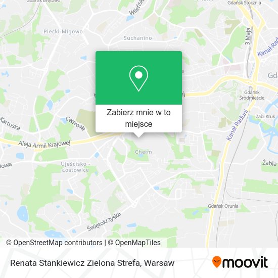 Mapa Renata Stankiewicz Zielona Strefa