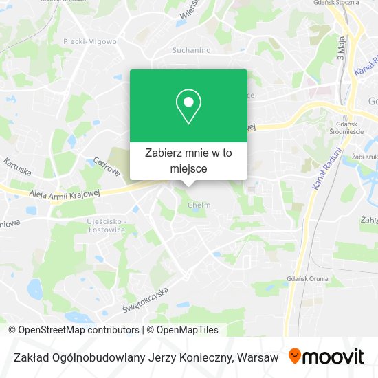 Mapa Zakład Ogólnobudowlany Jerzy Konieczny