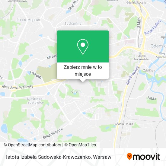 Mapa Istota Izabela Sadowska-Krawczenko