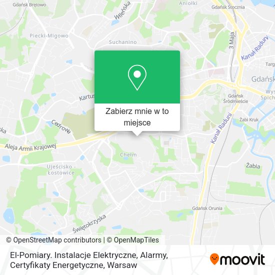 Mapa El-Pomiary. Instalacje Elektryczne, Alarmy, Certyfikaty Energetyczne