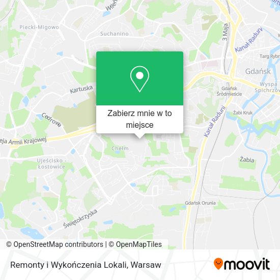 Mapa Remonty i Wykończenia Lokali