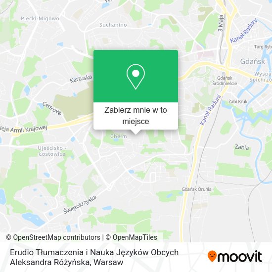 Mapa Erudio Tłumaczenia i Nauka Języków Obcych Aleksandra Różyńska