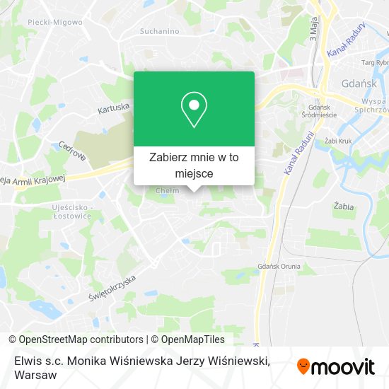 Mapa Elwis s.c. Monika Wiśniewska Jerzy Wiśniewski