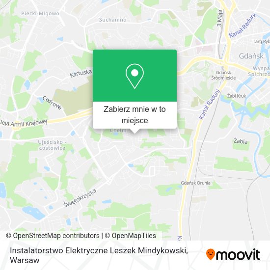 Mapa Instalatorstwo Elektryczne Leszek Mindykowski