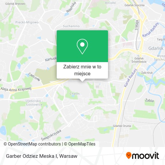 Mapa Garber Odziez Meska I