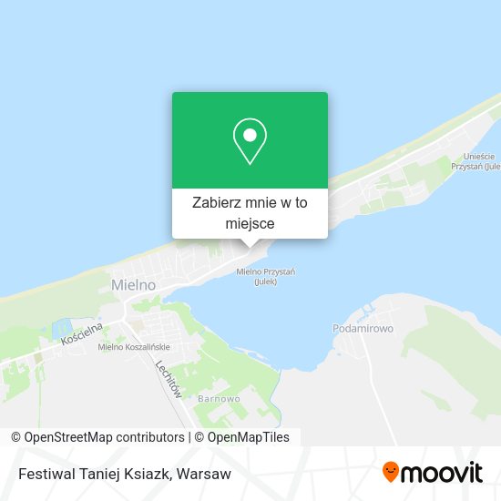 Mapa Festiwal Taniej Ksiazk