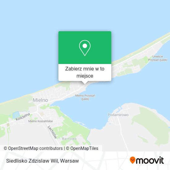 Mapa Siedlisko Zdzislaw Wil