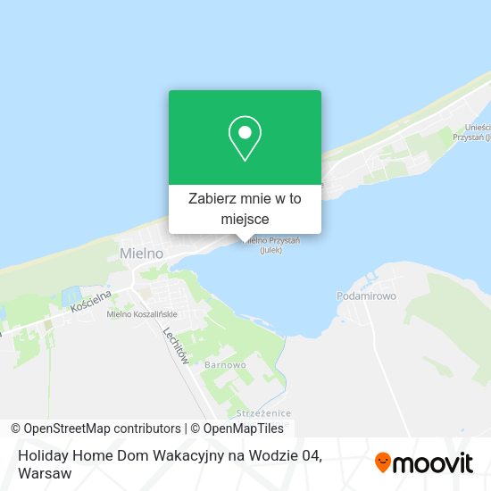 Mapa Holiday Home Dom Wakacyjny na Wodzie 04