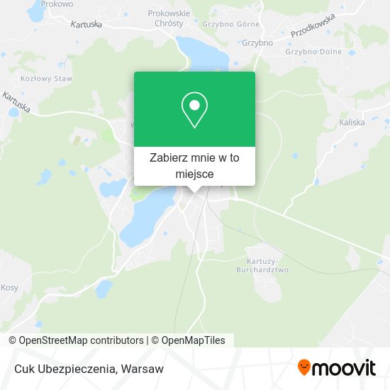 Mapa Cuk Ubezpieczenia