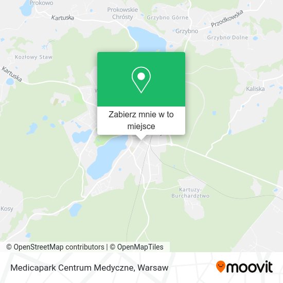 Mapa Medicapark Centrum Medyczne