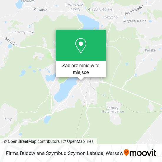 Mapa Firma Budowlana Szymbud Szymon Labuda