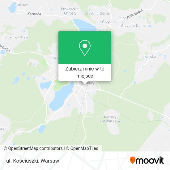 Mapa ul. Kościuszki