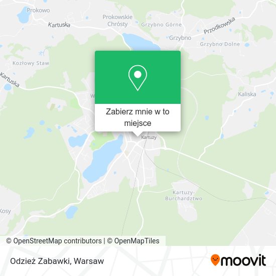 Mapa Odzież Zabawki