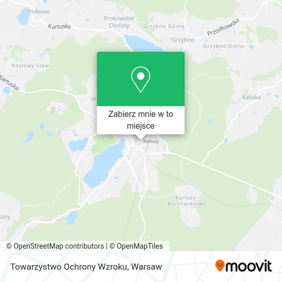 Mapa Towarzystwo Ochrony Wzroku