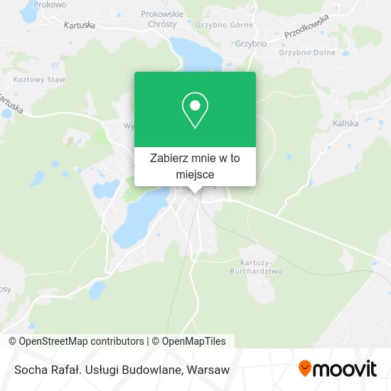 Mapa Socha Rafał. Usługi Budowlane