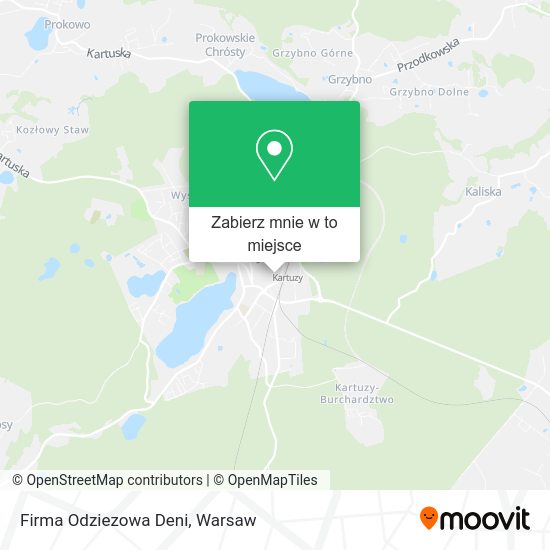 Mapa Firma Odziezowa Deni