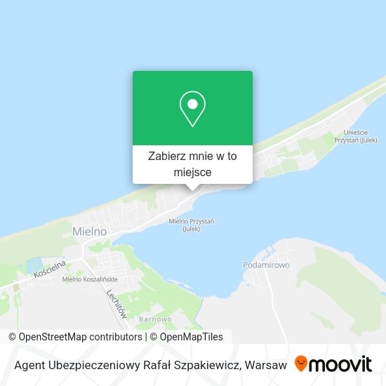 Mapa Agent Ubezpieczeniowy Rafał Szpakiewicz