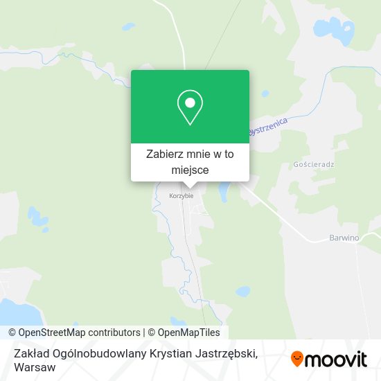 Mapa Zakład Ogólnobudowlany Krystian Jastrzębski