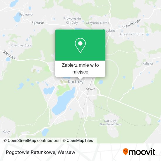 Mapa Pogotowie Ratunkowe