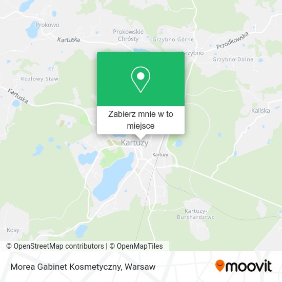 Mapa Morea Gabinet Kosmetyczny