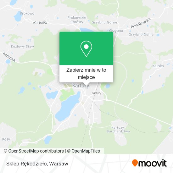 Mapa Sklep Rękodzieło